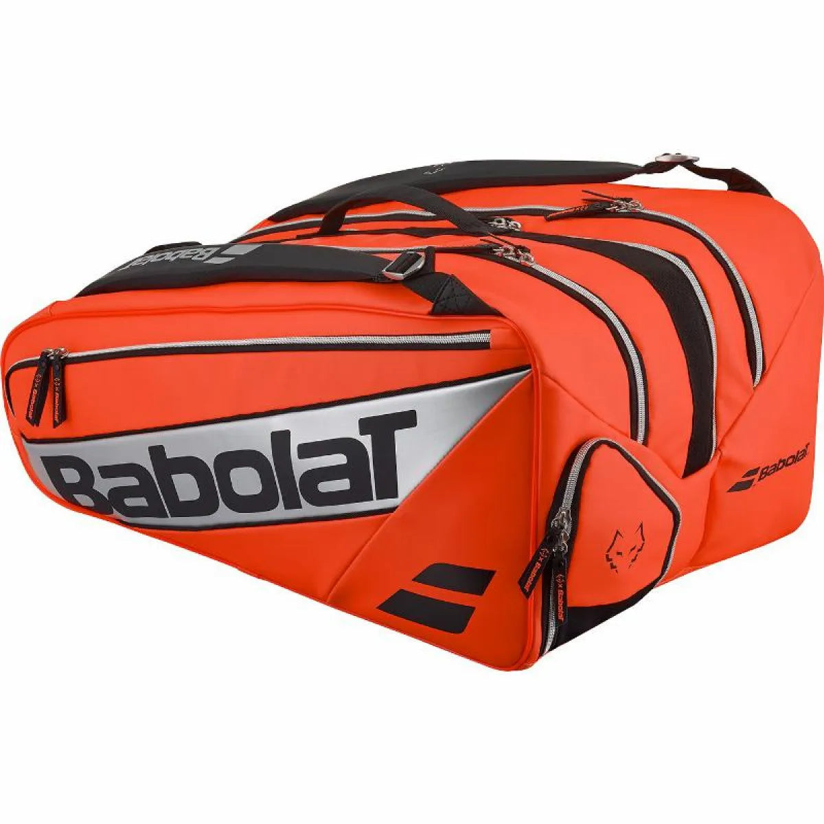 Sac de padel Babolat Juan Lebron RH Pro orange — vue de profil