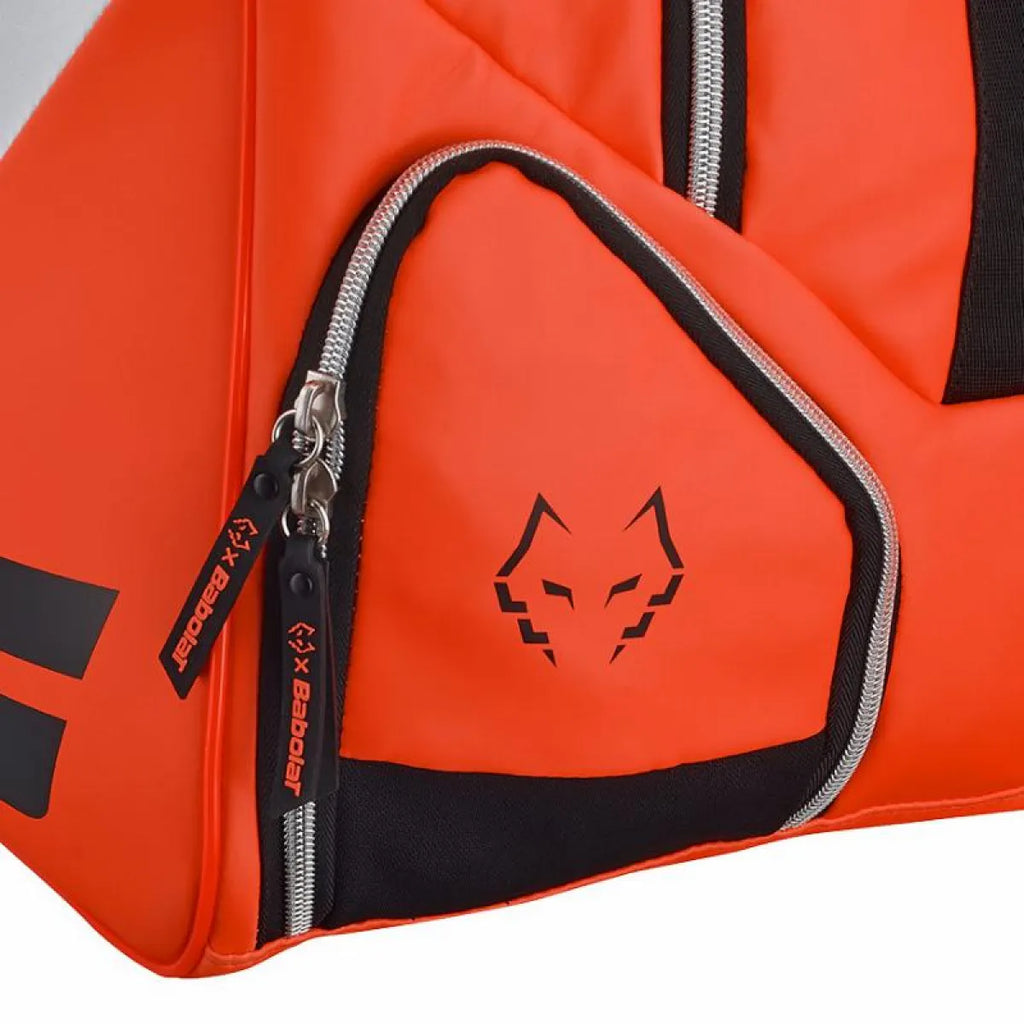 Sac de padel Babolat Juan Lebron RH Pro orange — vue de profil 2