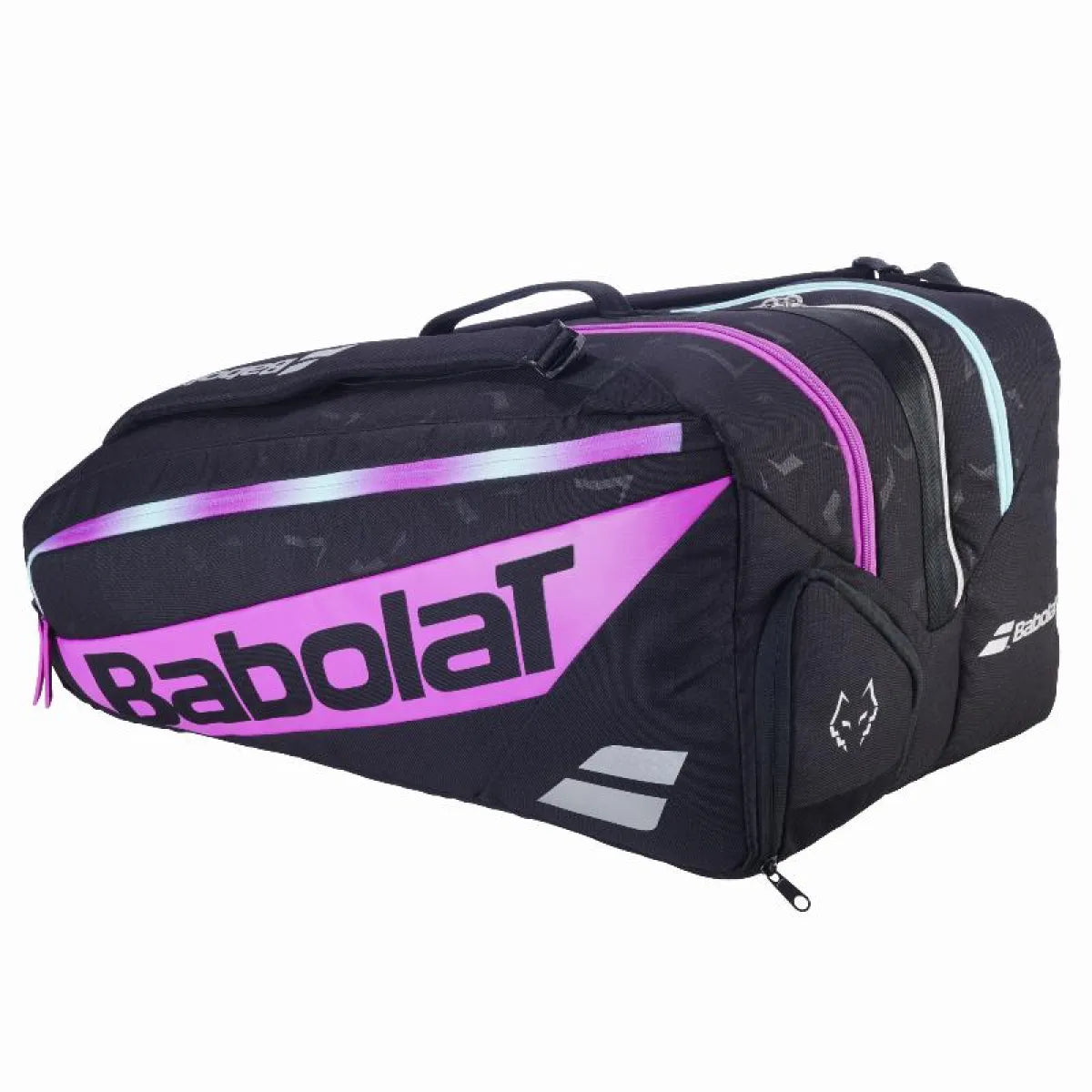 Sac de padel Babolat Juan Lebron RH Pro Padel noir multicolore — vue de profil 2
