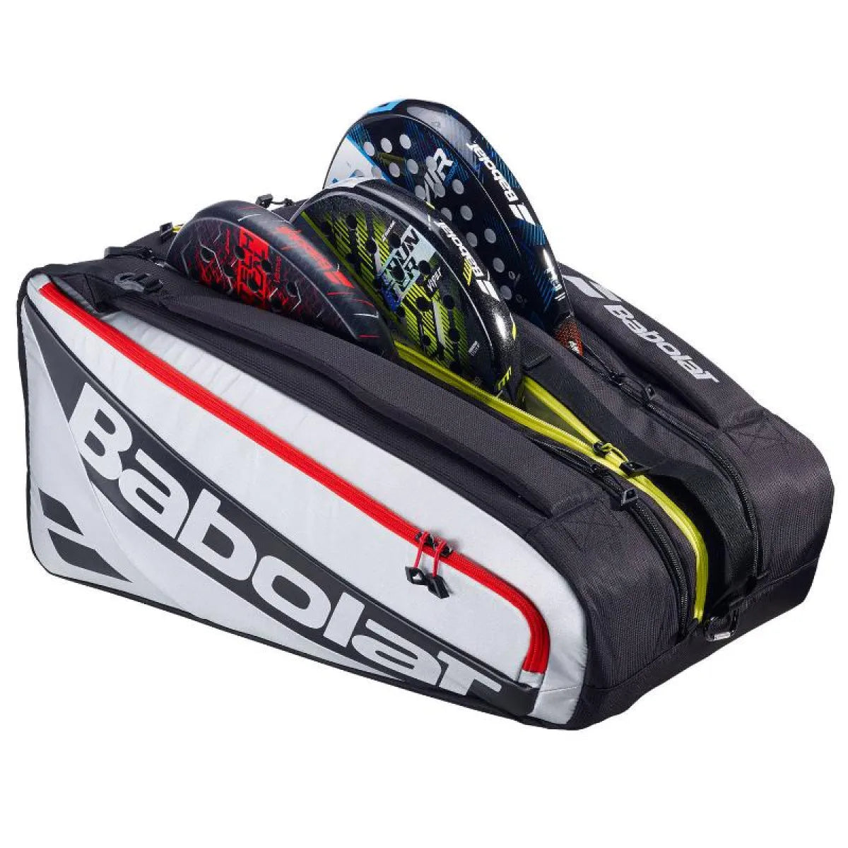 Sac de padel Babolat RH Pro Padel noir argenté — vue de profil 2