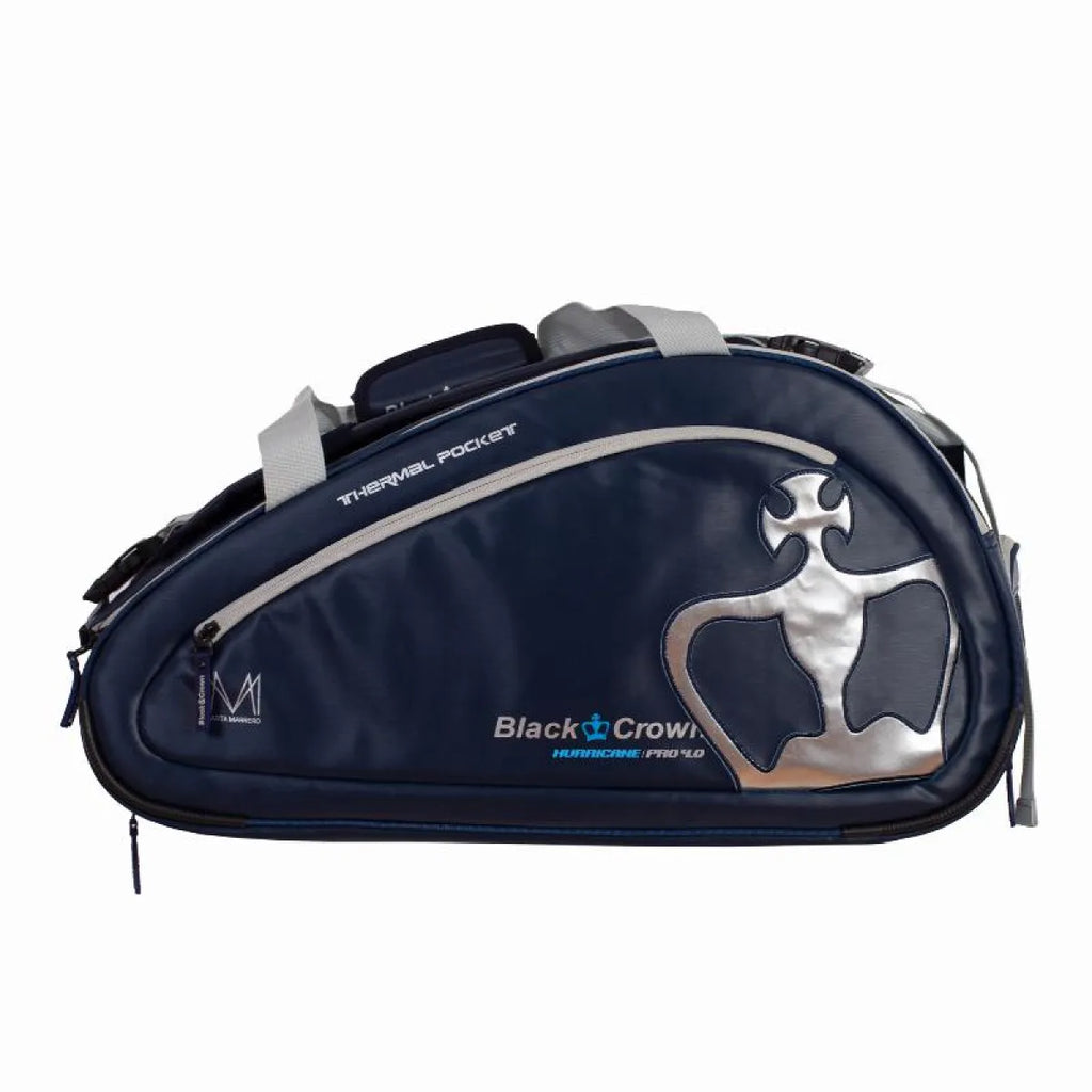 Sac de padel Black Crown Marta Marrero Hurricane Pro 4.0 bleu — vue de face