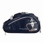 Sac de padel Black Crown Marta Marrero Hurricane Pro 4.0 bleu — vue de face
