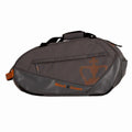 Sac de padel Black Crown Plus bleu orange — vue de face