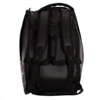 Sac de padel Black Crown Thunder noir — vue de profil
