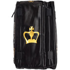Sac de padel Black Crown Ultimate Pro 2.0 noir doré — vue de profil 2