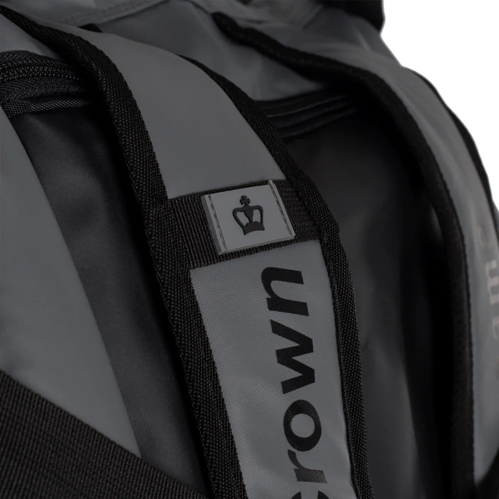 Sac de padel Black Crown Wonder Pro Hard noir — vue de profil 2