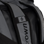 Sac de padel Black Crown Wonder Pro Hard noir — vue de profil 2