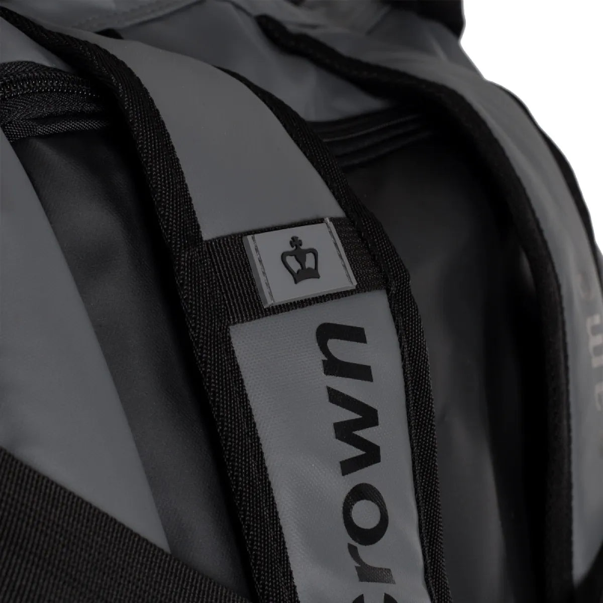 Sac de padel Black Crown Wonder Pro Hard noir — vue de profil 2