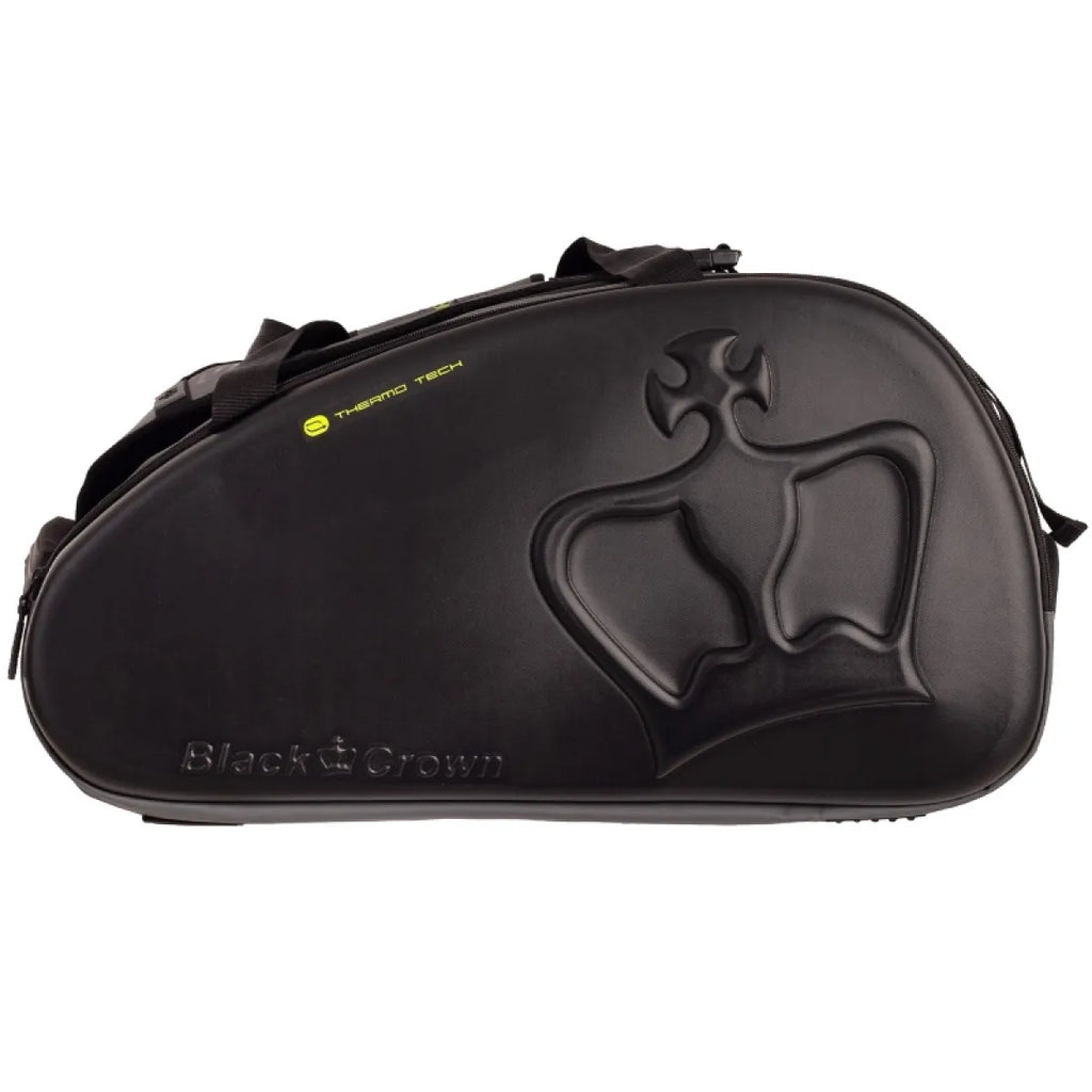 Sac de padel Black Crown Wonder Pro Hard noir — vue de face
