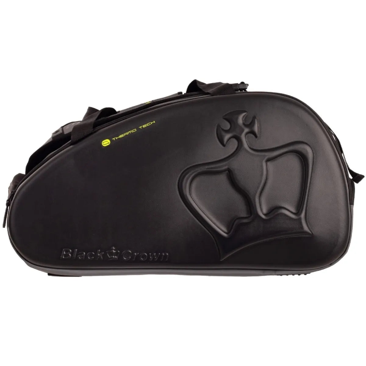Sac de padel Black Crown Wonder Pro Hard noir — vue de face