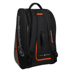 Sac de padel Bullpadel Advance BPP26014 noir orange — vue de profil