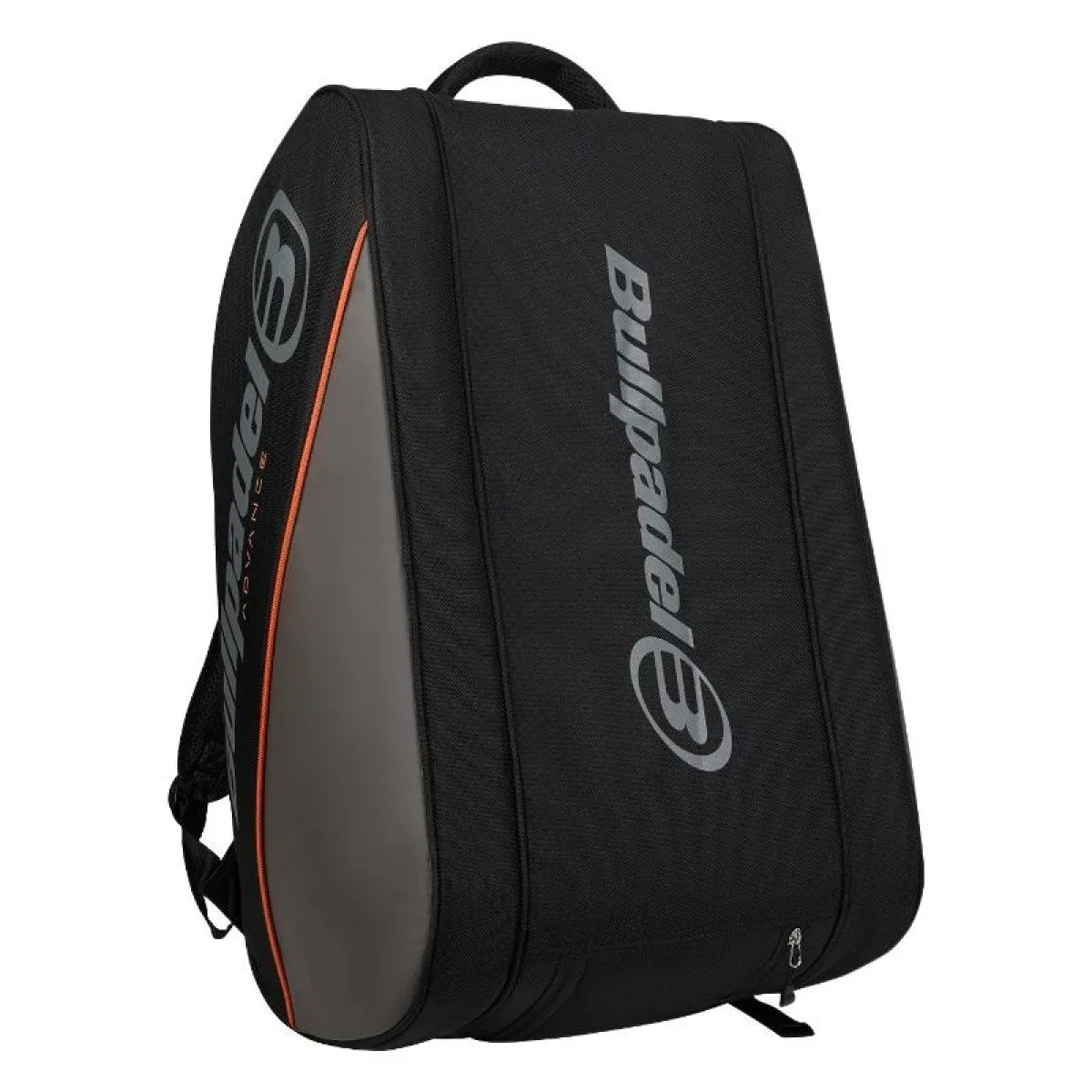 Sac de padel Bullpadel Advance BPP26014 noir orange — vue de profil 2