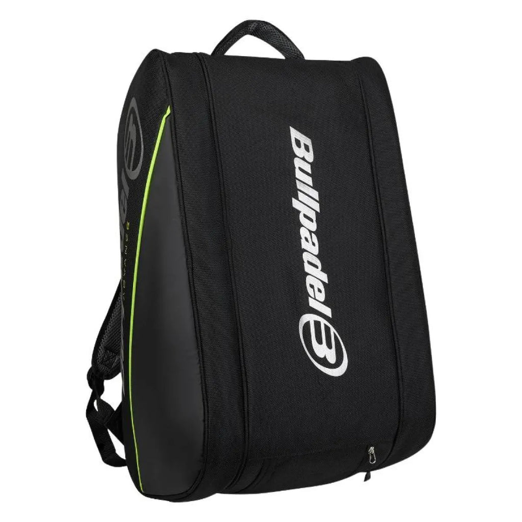 Sac de padel Bullpadel Advance BPP26014 noir vert — vue de profil 2