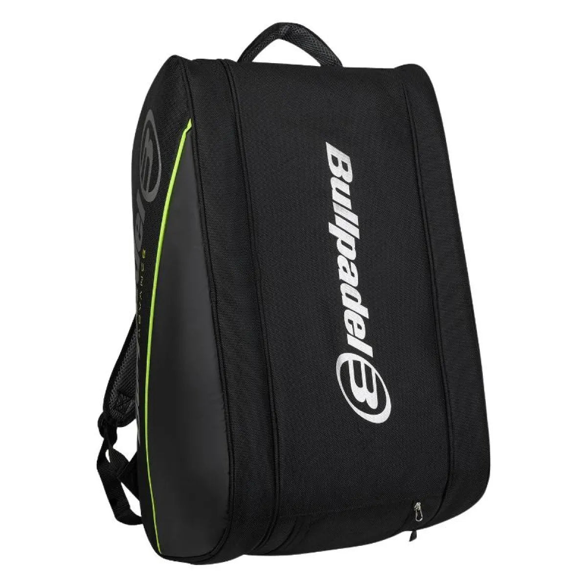 Sac de padel Bullpadel Advance BPP26014 noir vert — vue de profil 2