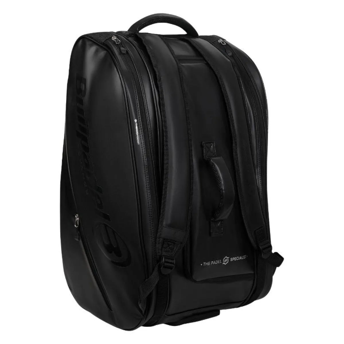 Sac de padel Bullpadel Casual BPP26016 noir — vue de profil