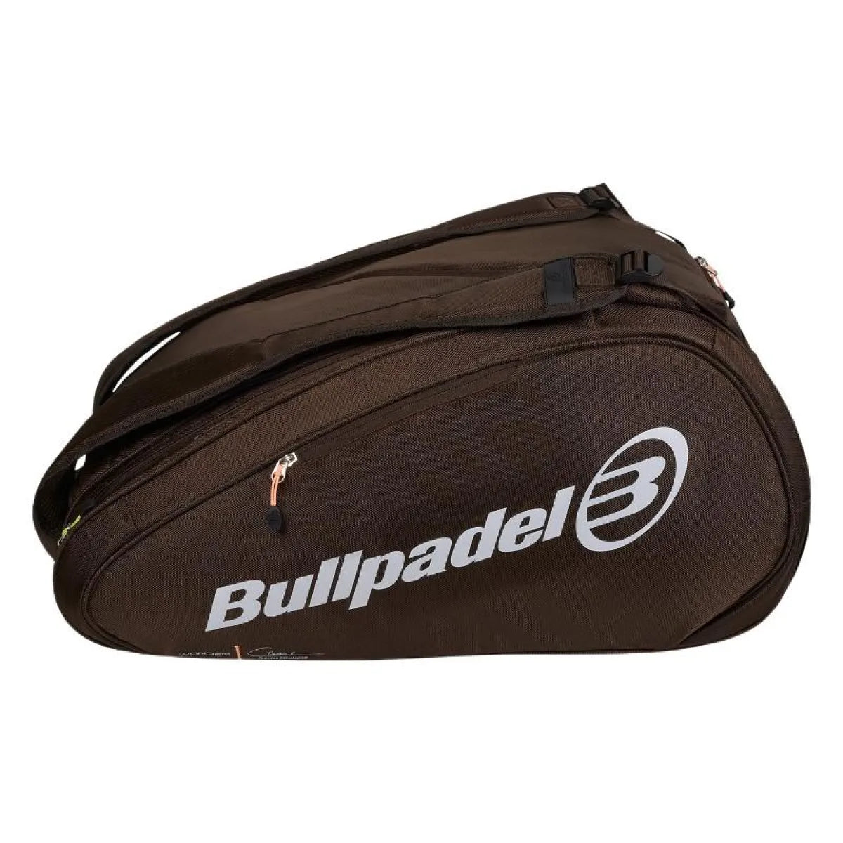Sac de padel Bullpadel Claudia Fernandez Wonder BPP26024 Chocolate — vue de face