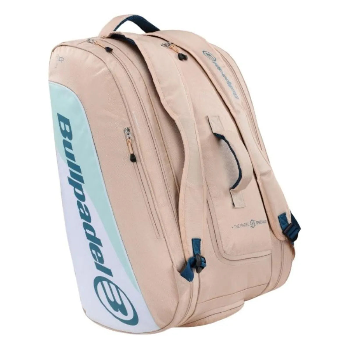 Sac de padel Bullpadel Gemma Triay Elite BPP25019 rose Pastel — vue de profil