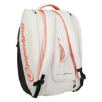 Sac de padel Bullpadel Gemma Triay Elite BPP26019 blanc — vue de profil