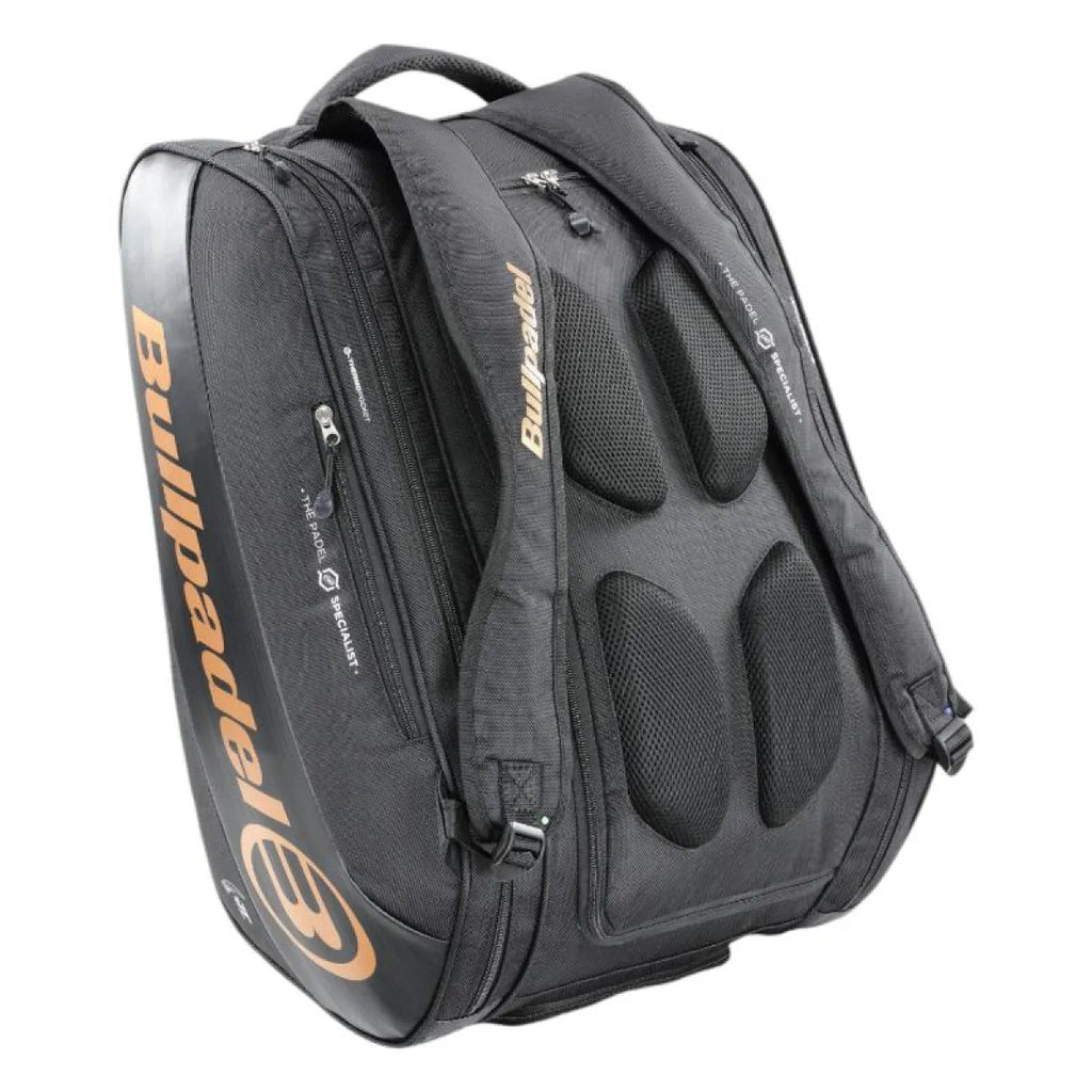 Sac de padel Bullpadel Juan Tello Vertex BPP25001 noir — vue de profil