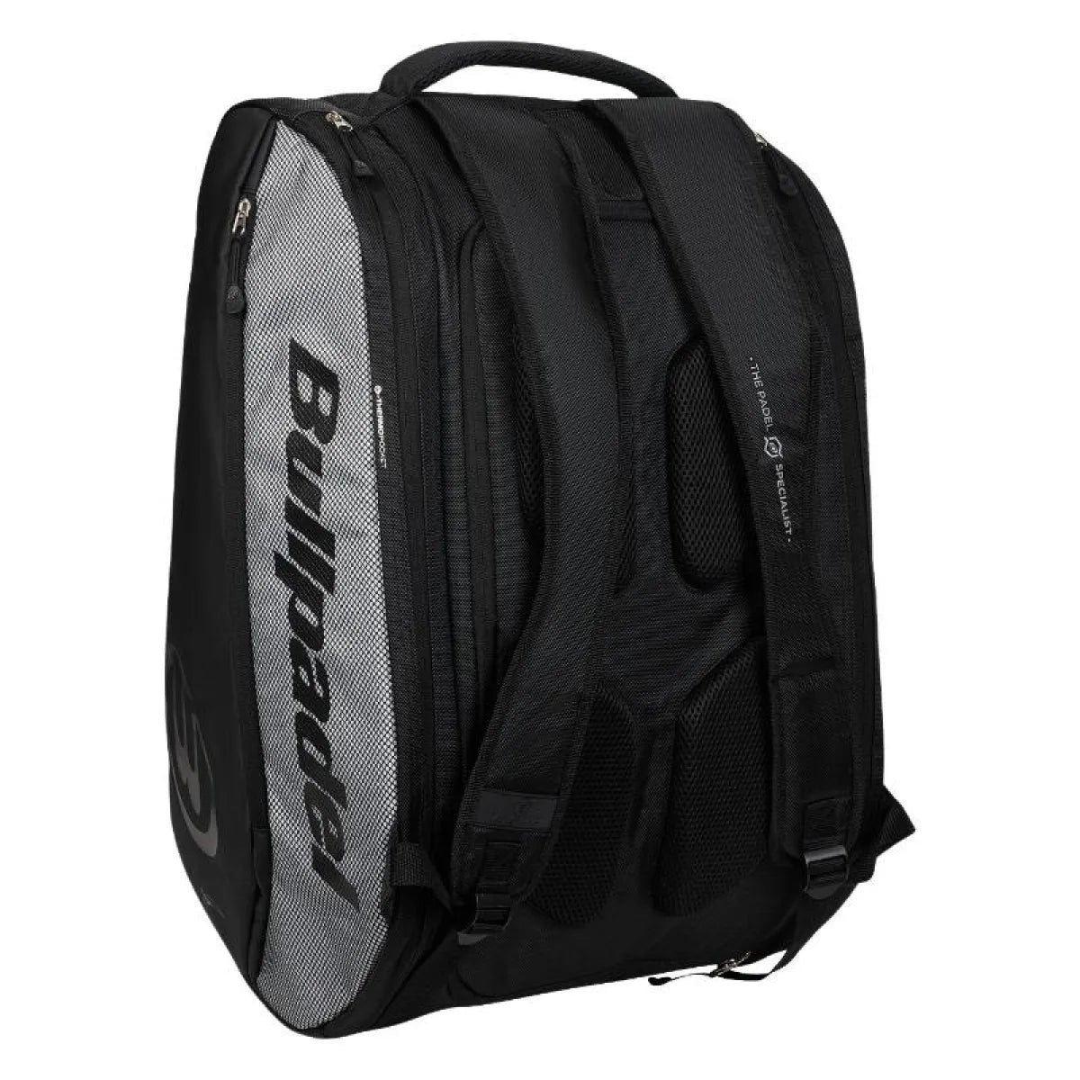 Sac de padel Bullpadel Juan Tello Vertex BPP26001 noir — vue de profil