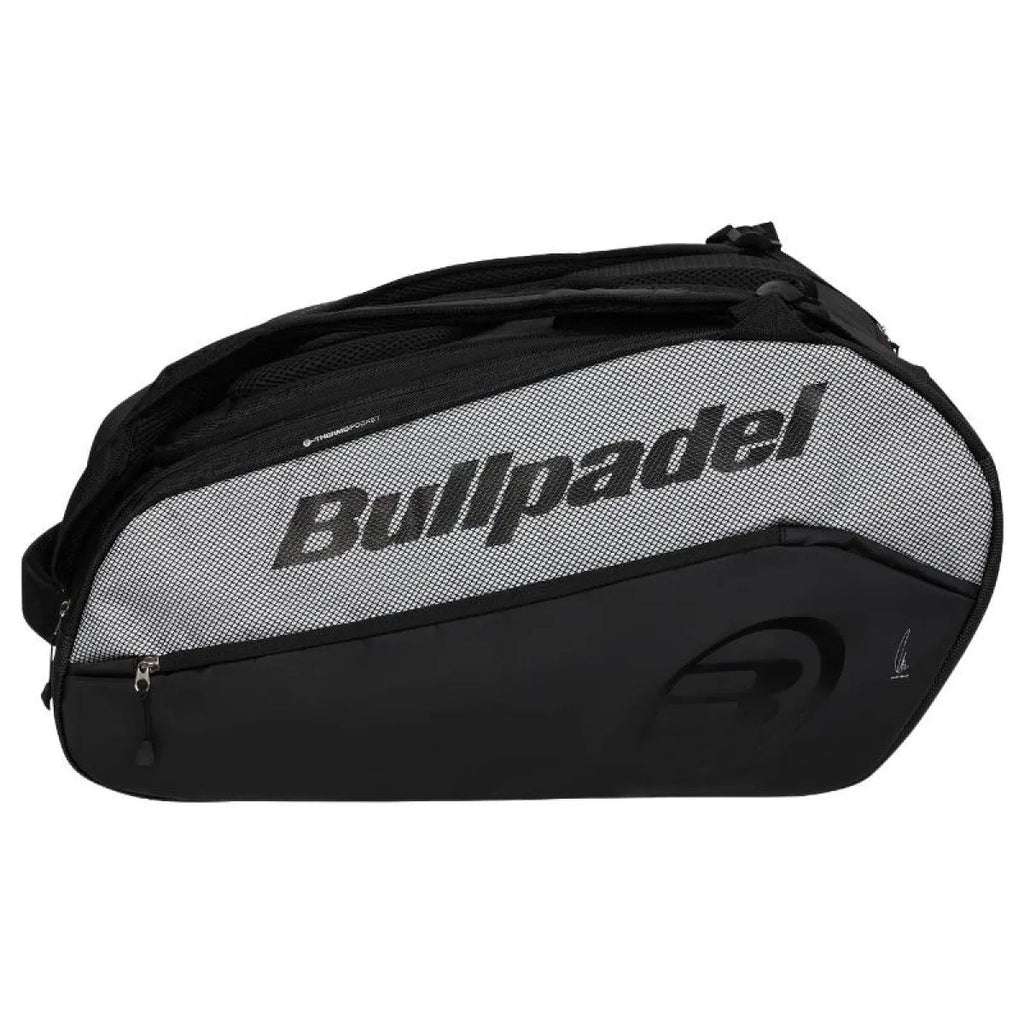 Sac de padel Bullpadel Juan Tello Vertex BPP26001 noir — vue de face