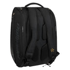 Sac de padel Bullpadel Pablo Cardona Premier Padel Vertex Geo BPP26002 noir — vue de profil