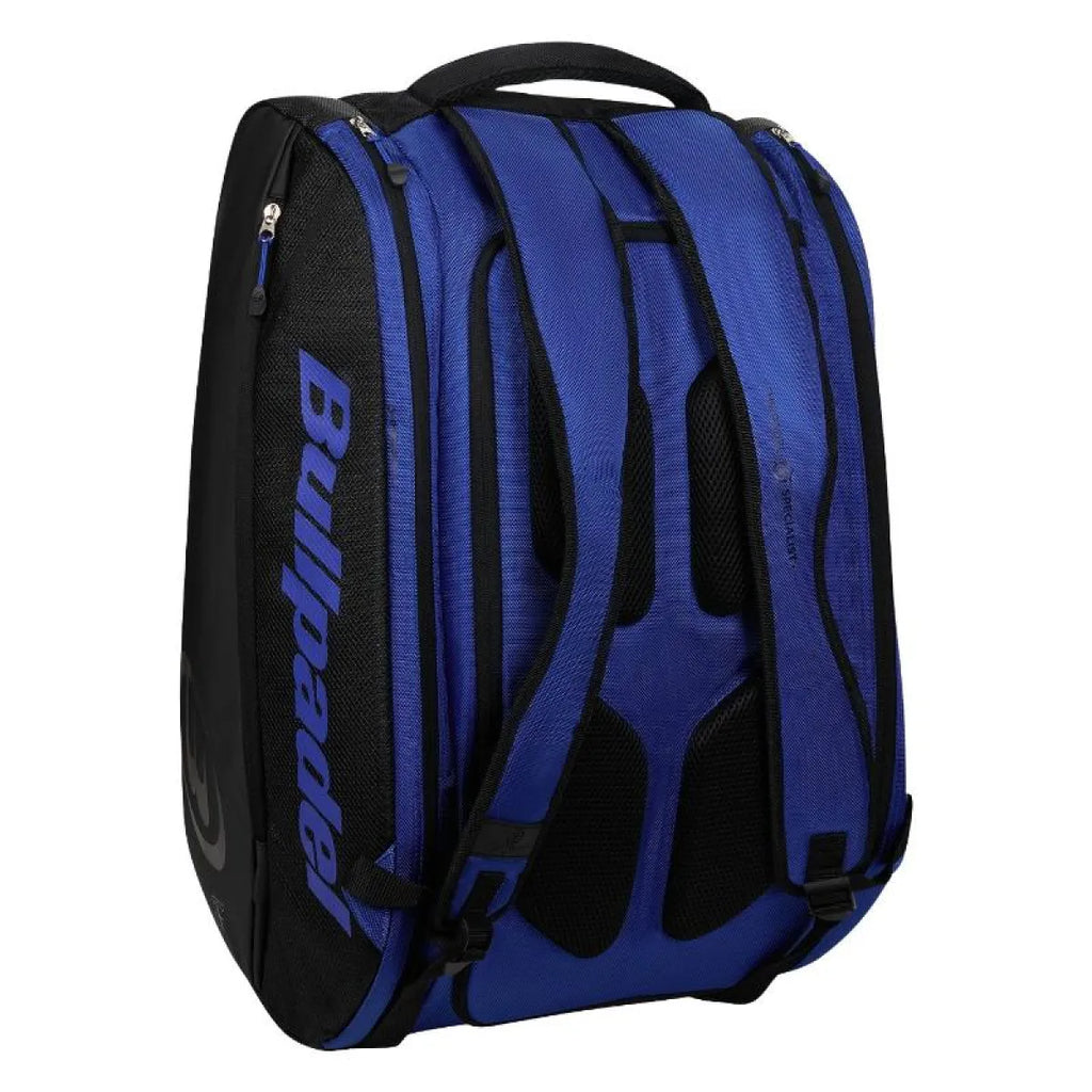 Sac de padel Bullpadel Pablo Cardona Vertex Geo BPP26002 bleu Intenso — vue de profil