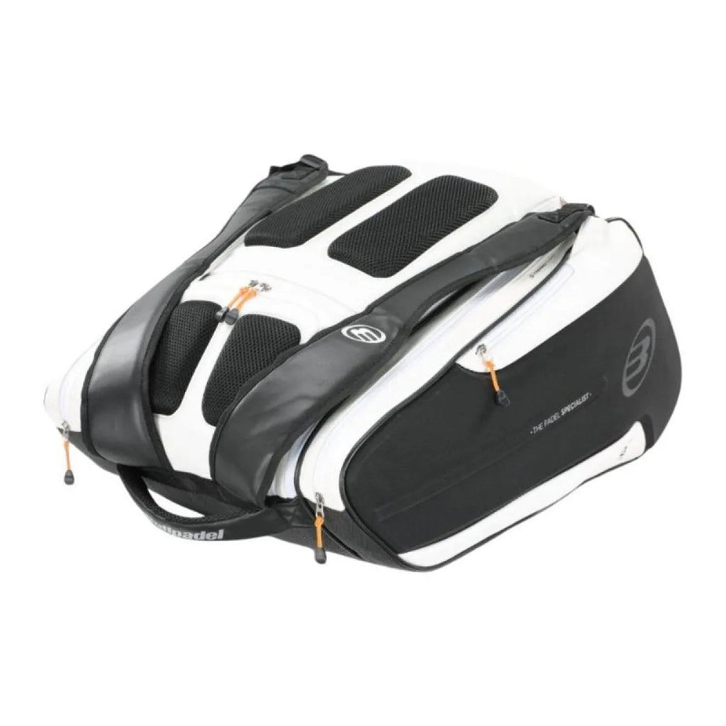 Sac de padel Bullpadel Paquito Navarro Hack BPP25012 blanc — vue de profil 2