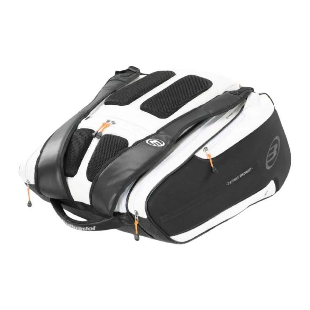 Sac de padel Bullpadel Paquito Navarro Hack BPP25012 blanc — vue de profil 2