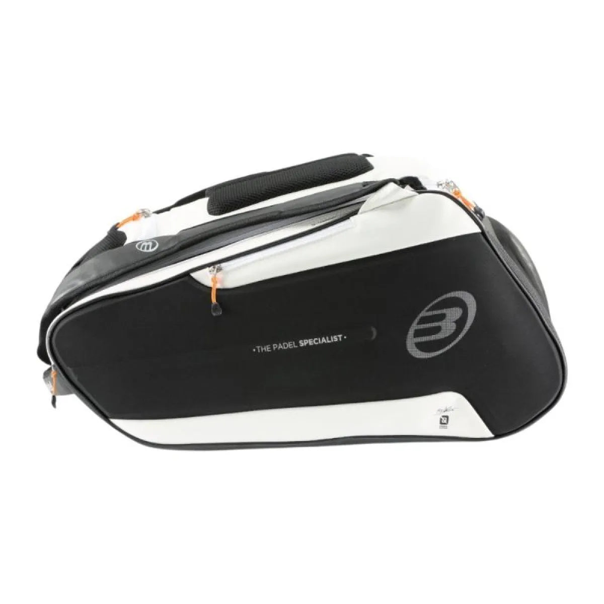 Sac de padel Bullpadel Paquito Navarro Hack BPP25012 blanc — vue de face