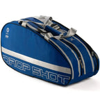 Sac de padel Drop Shot Essential 25 bleu — vue de profil