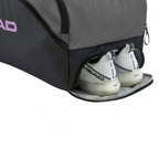 Sac de padel Head Pro X Duffle L noir vert — vue de profil 2