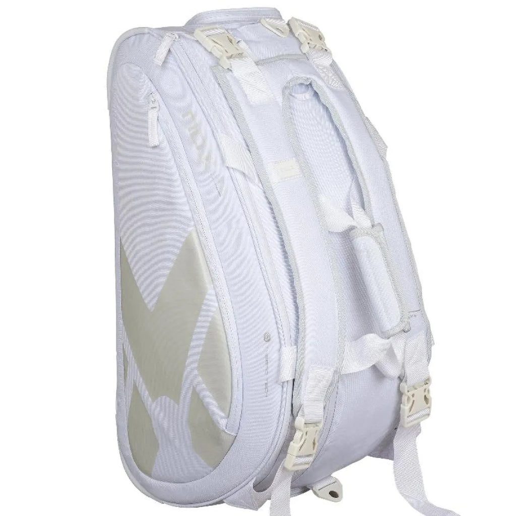 Sac de padel Nox AT10 Team blanc — vue de profil