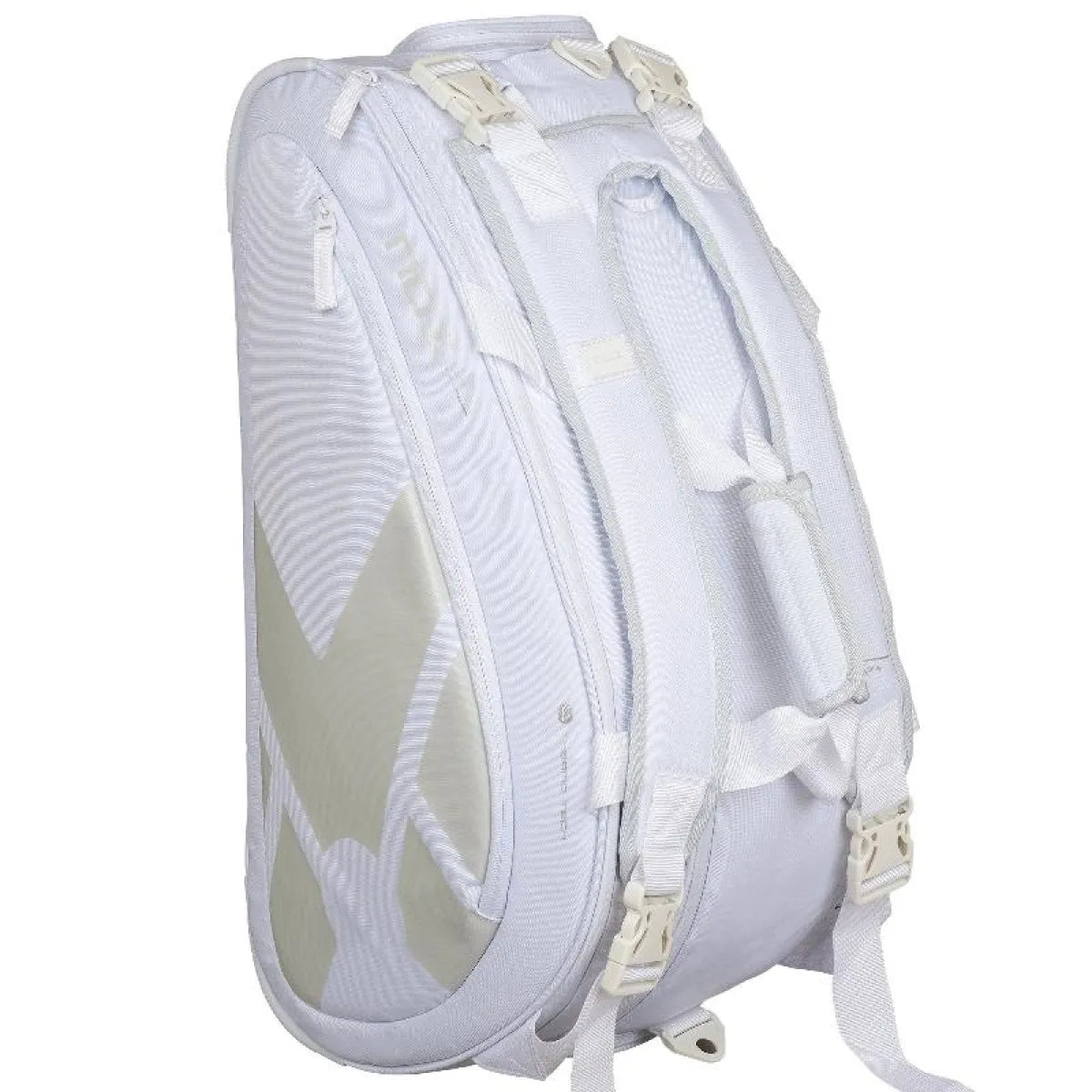 Sac de padel Nox AT10 Team blanc — vue de profil