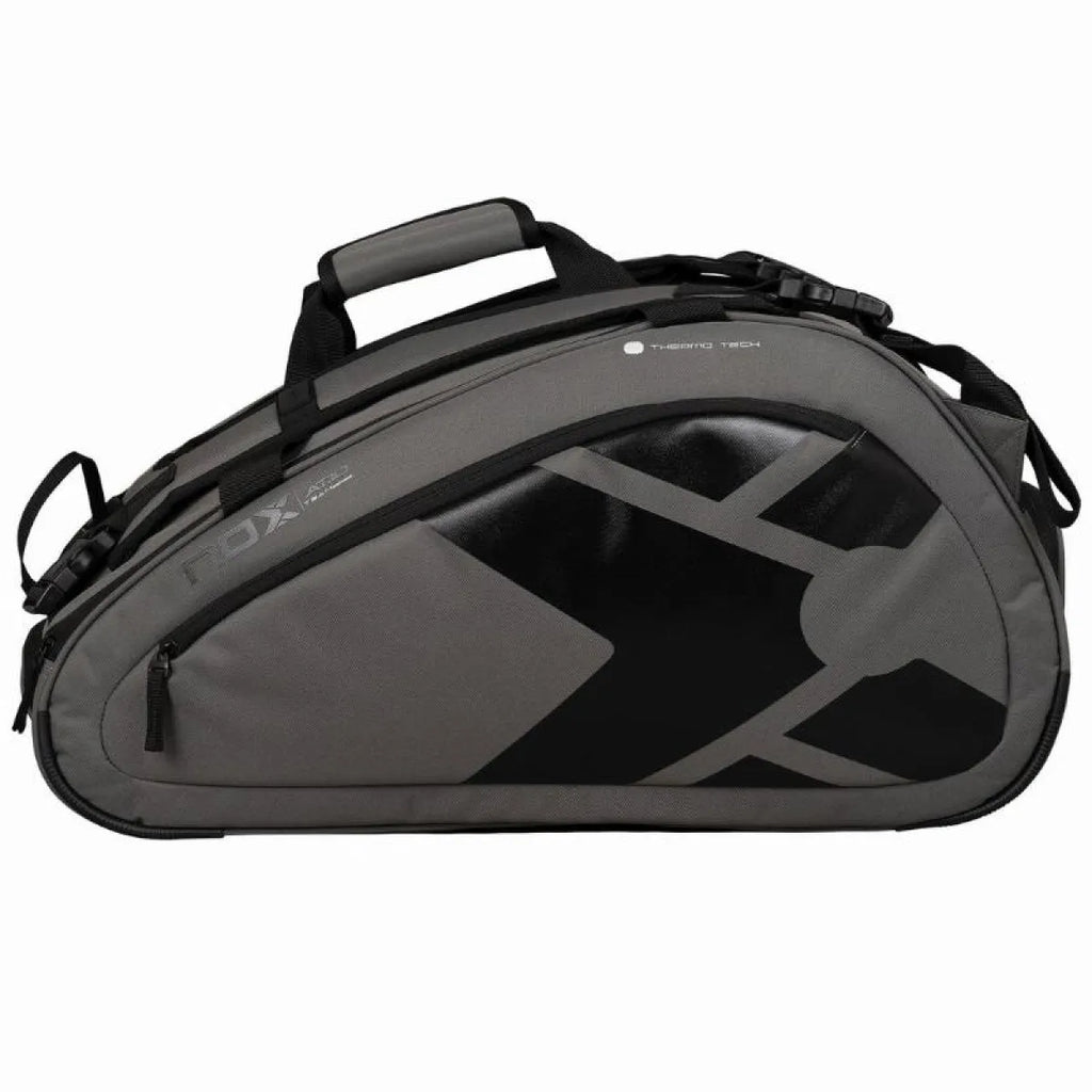 Sac de padel Nox AT10 Team gris noir — vue de face