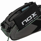 Sac de padel Nox AT10 Team gris vert — vue détail 3
