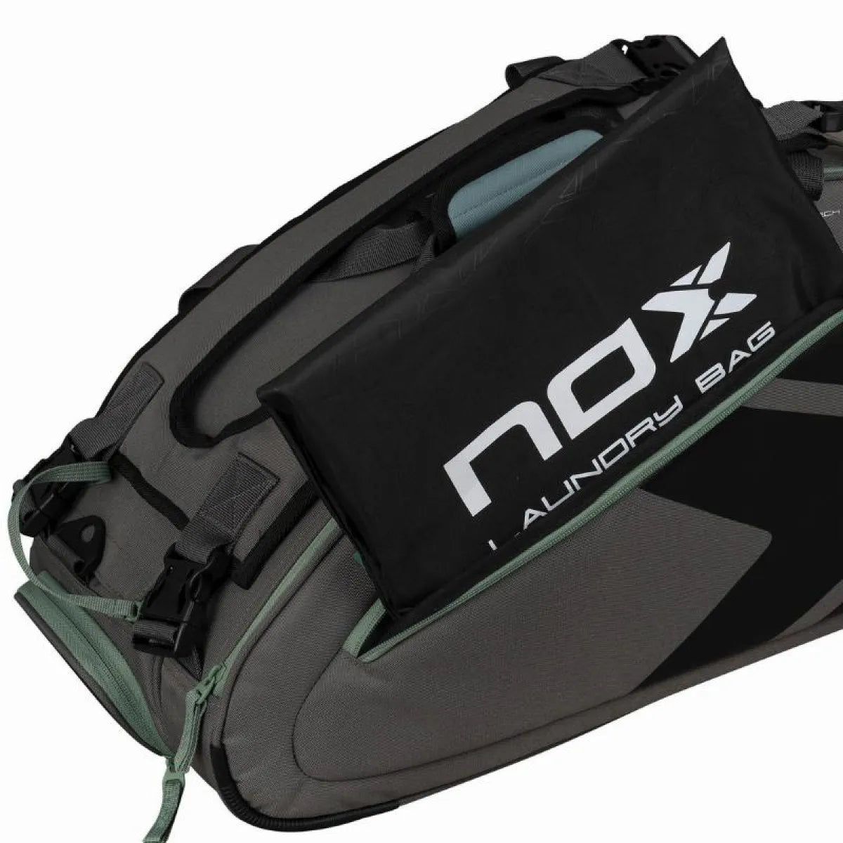Sac de padel Nox AT10 Team gris vert — vue détail 3