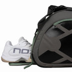 Sac de padel Nox AT10 Team gris vert — vue de dessus