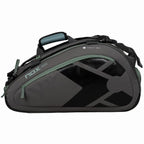 Sac de padel Nox AT10 Team gris vert — vue de face