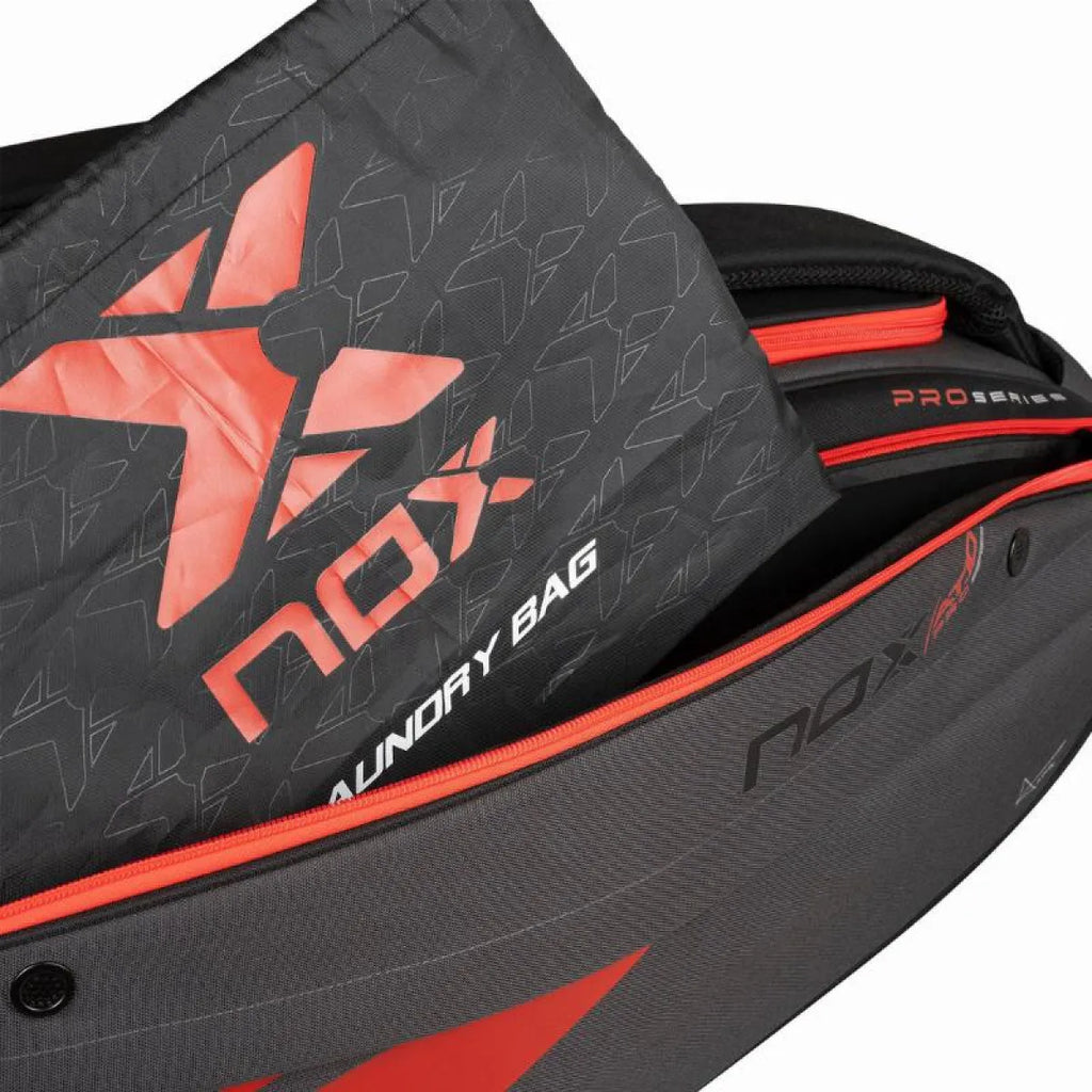 Sac de padel Nox AT10 XXL noir rouge — vue détail 3
