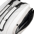Sac de padel Nox ML10 Team blanc gris — vue en perspective