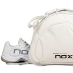 Sac de padel Nox Pro Series blanc — vue en perspective