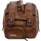 Sac de padel Nox Pro Series marron Camel 2023 — vue en perspective