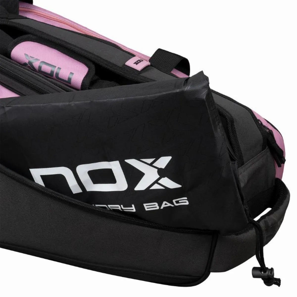 Sac de padel Nox Street Series gris rose — vue détail 3