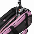 Sac de padel Nox Street Series gris rose — vue de dos