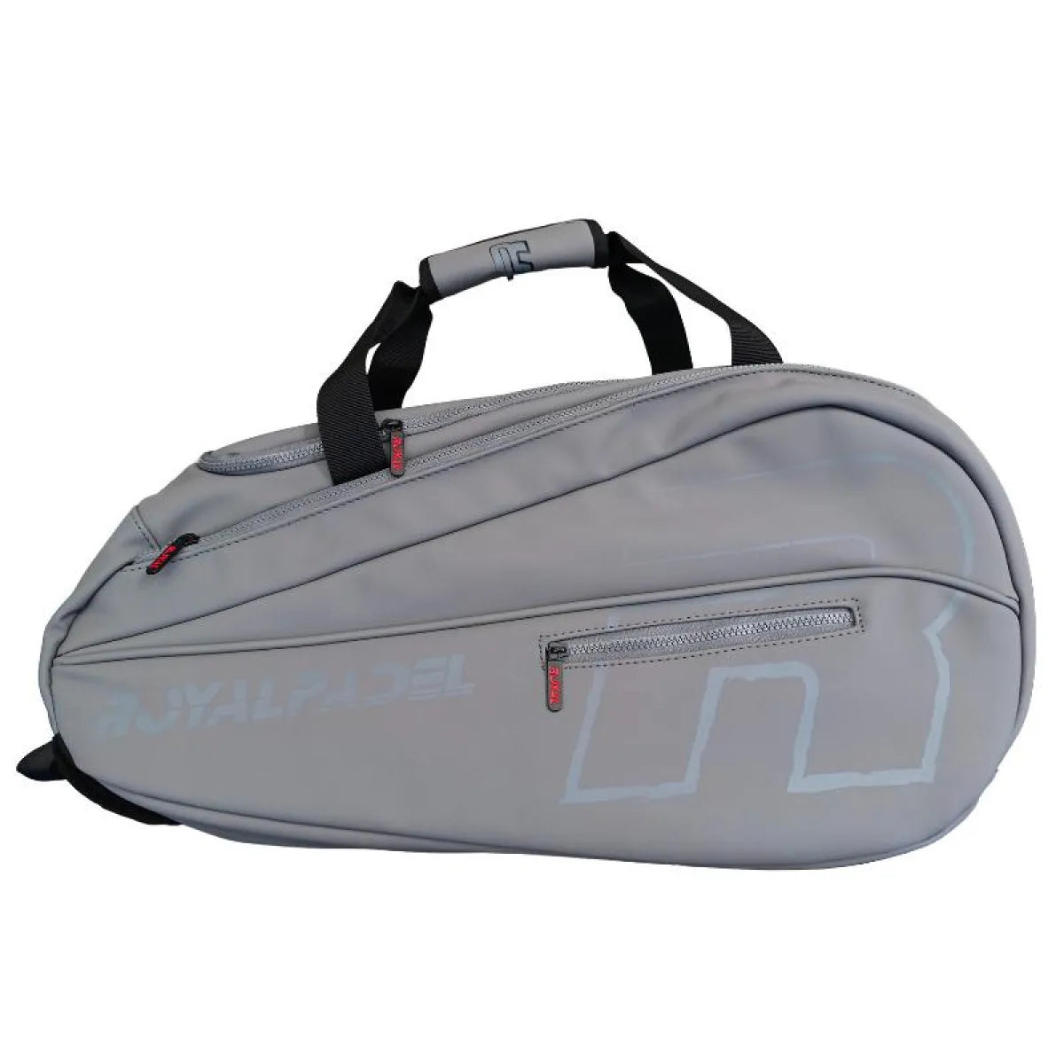 Sac de padel Royal Padel Force gris — vue de profil 2