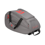 Sac de padel Royal Padel Force gris rouge — vue de profil 2