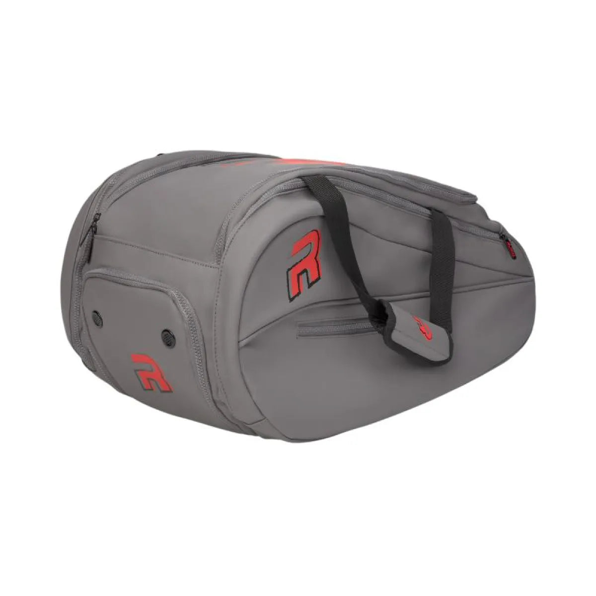 Sac de padel Royal Padel Force gris rouge — vue de face