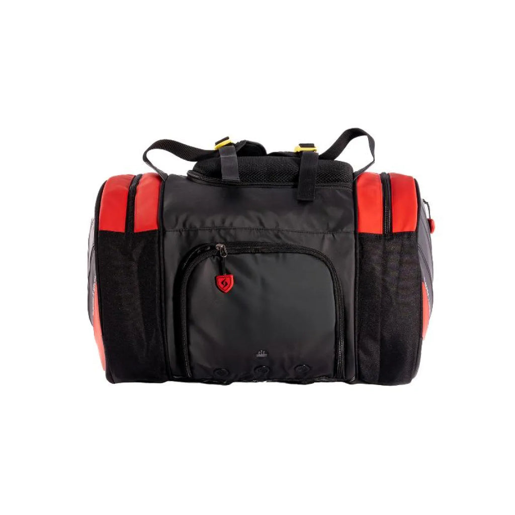 Sac de padel Siux Stupa Electra rouge noir — vue en perspective