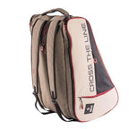 Sac de padel Siux Trail gris — vue de profil